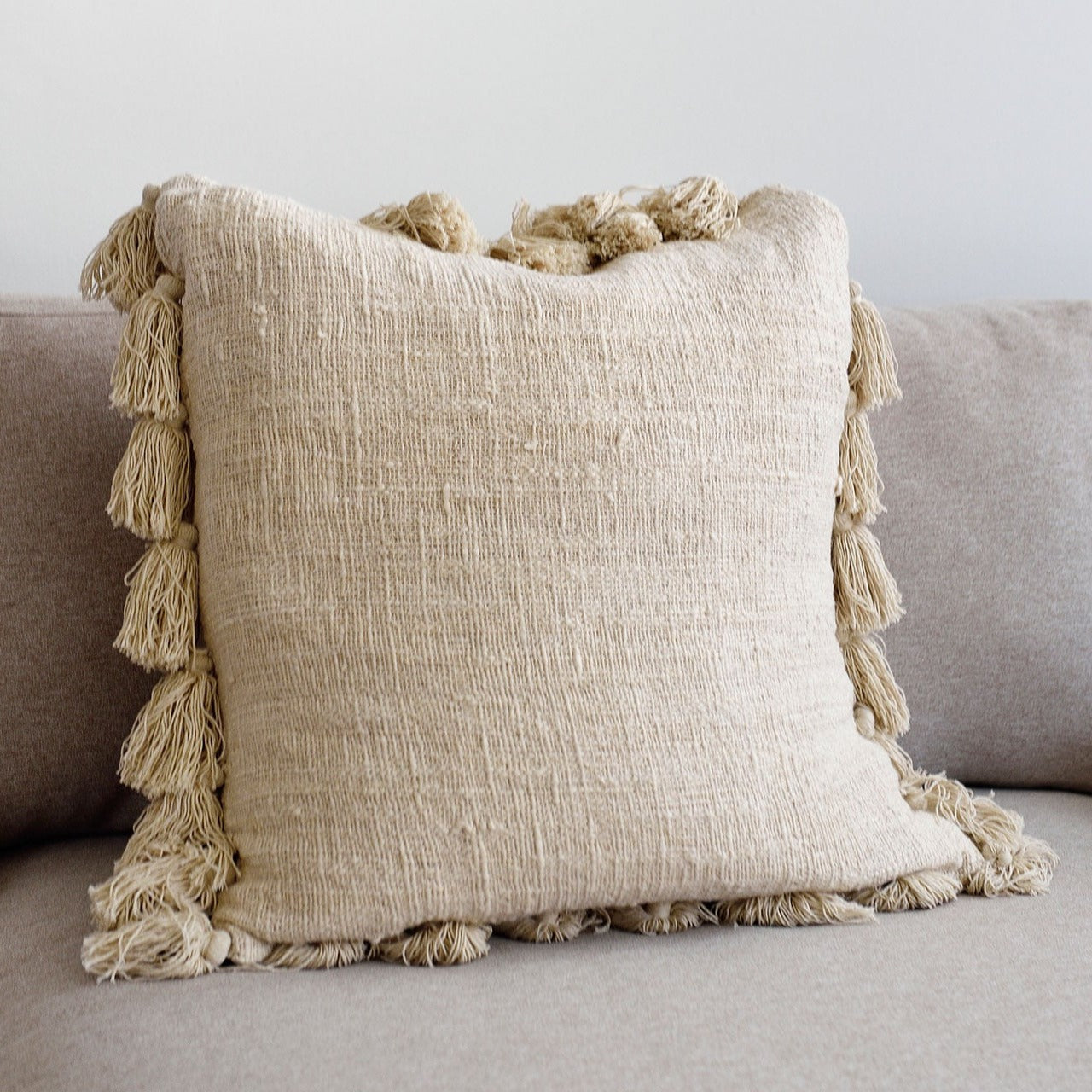 Luxe Tassel Cushion