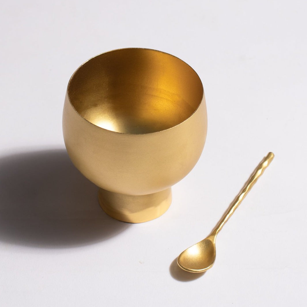 Gelato Cup & Spoon (Set of 4) - Nicobar