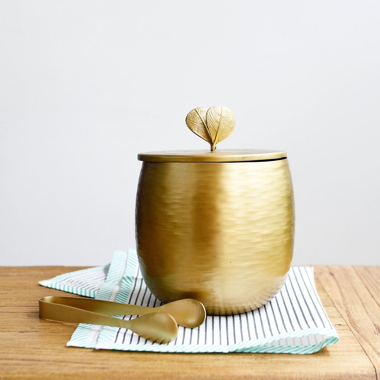 Champa Ice Bucket & Tongs by Nicobar