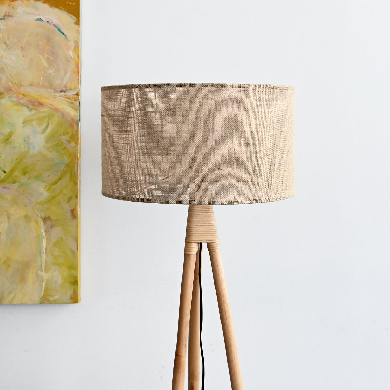 Lime Stand Lamp - Natural