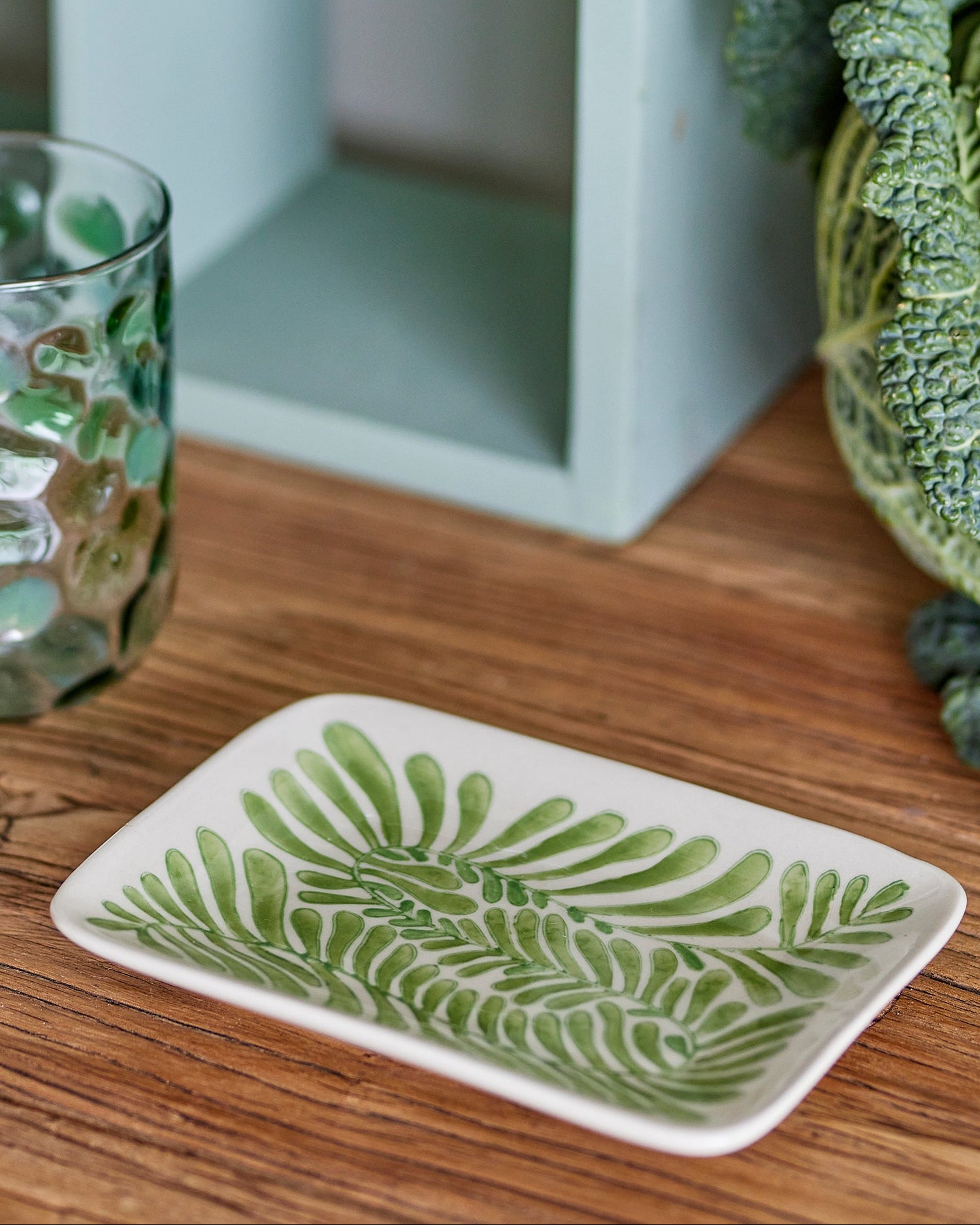 Fauni Serving Plate - Green
