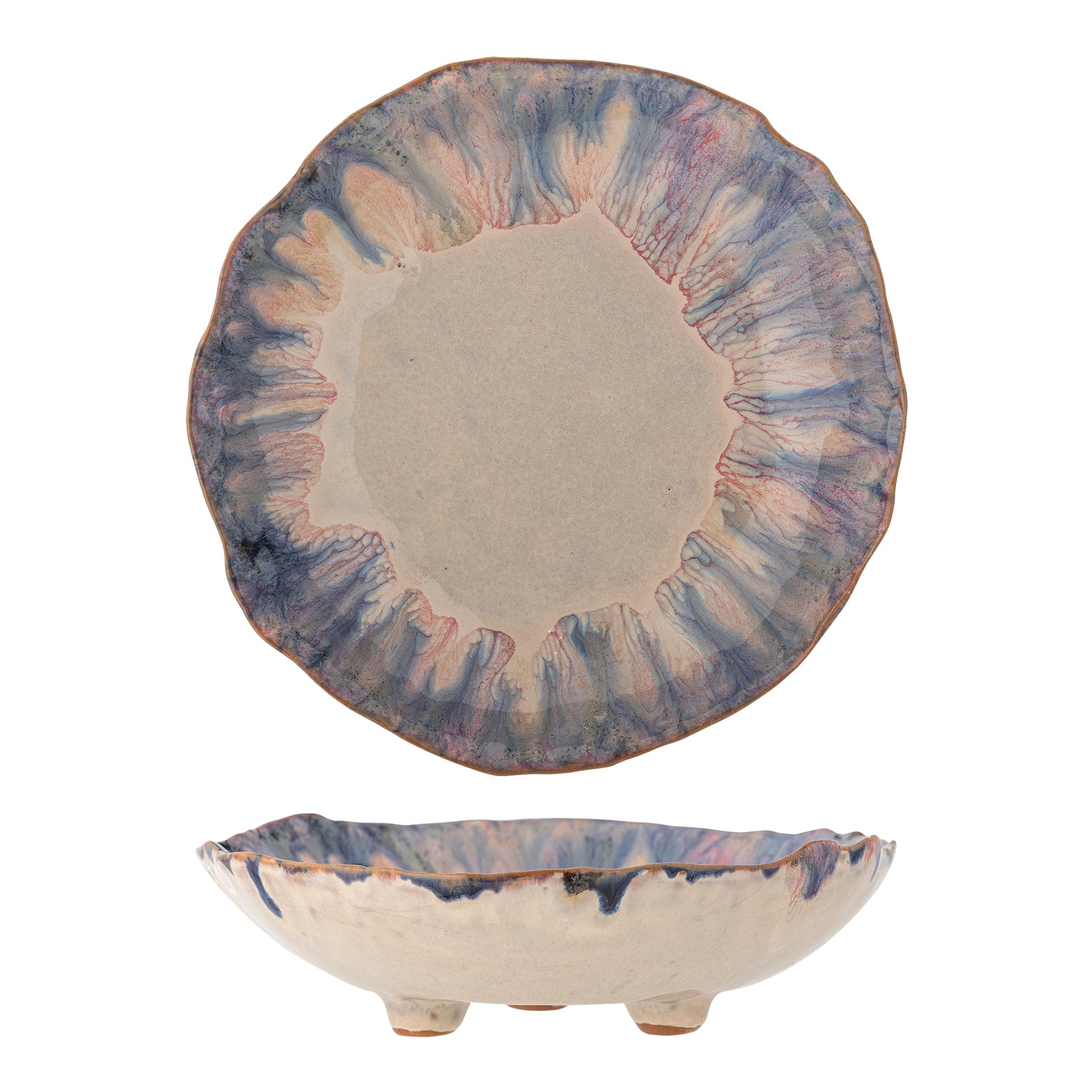 Amalia Serving Bowl - Blue
