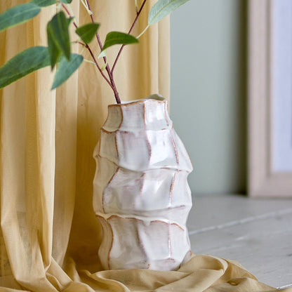 Dolores Vase - White