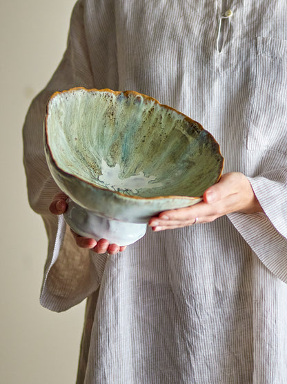 Joby Serving Pedestal Bowl