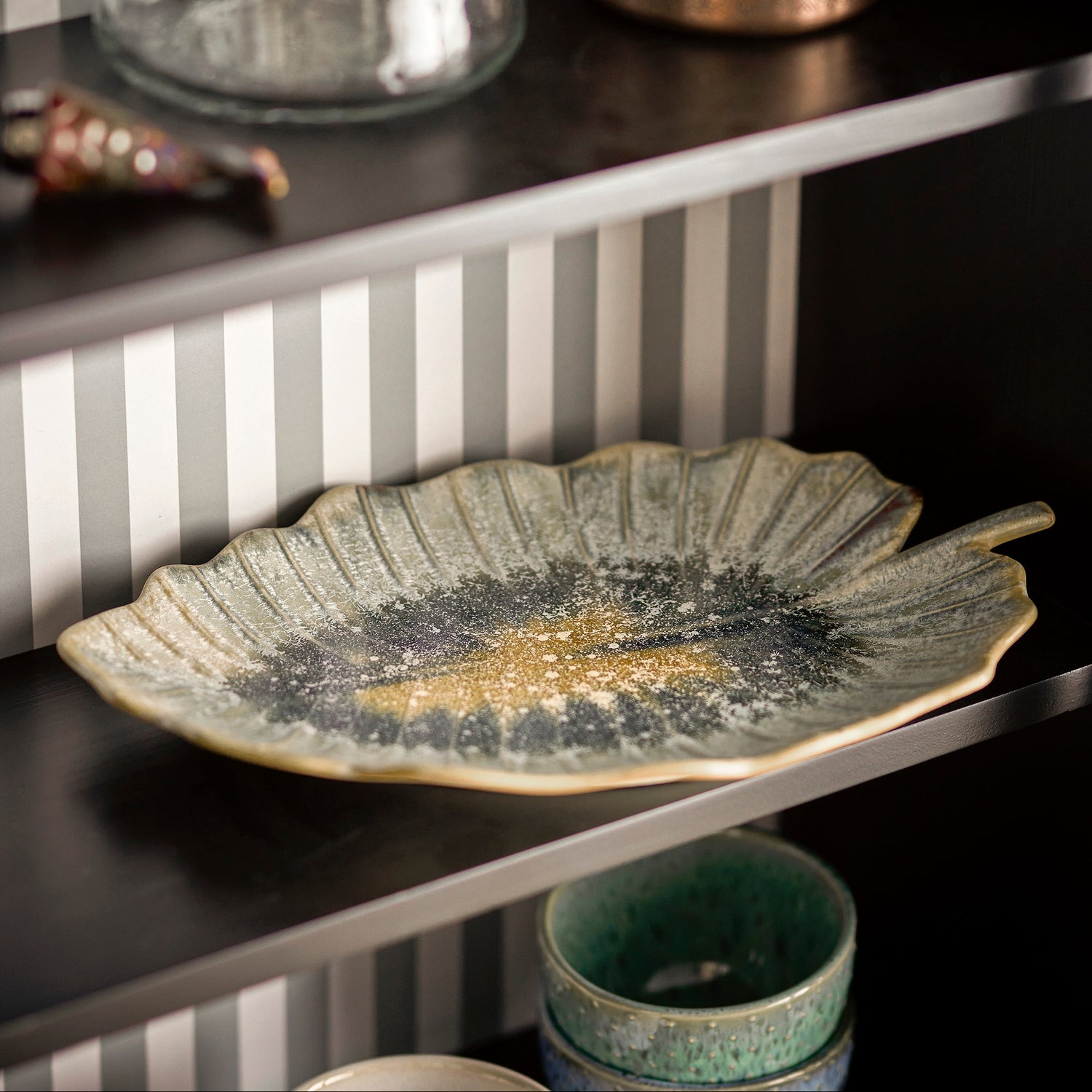 Dorreen Serving Plate - Blue