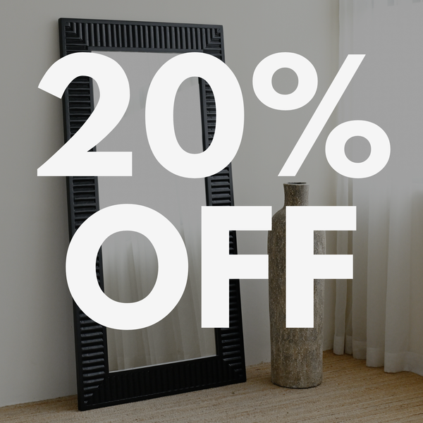20% off - Lighting & Mirrors