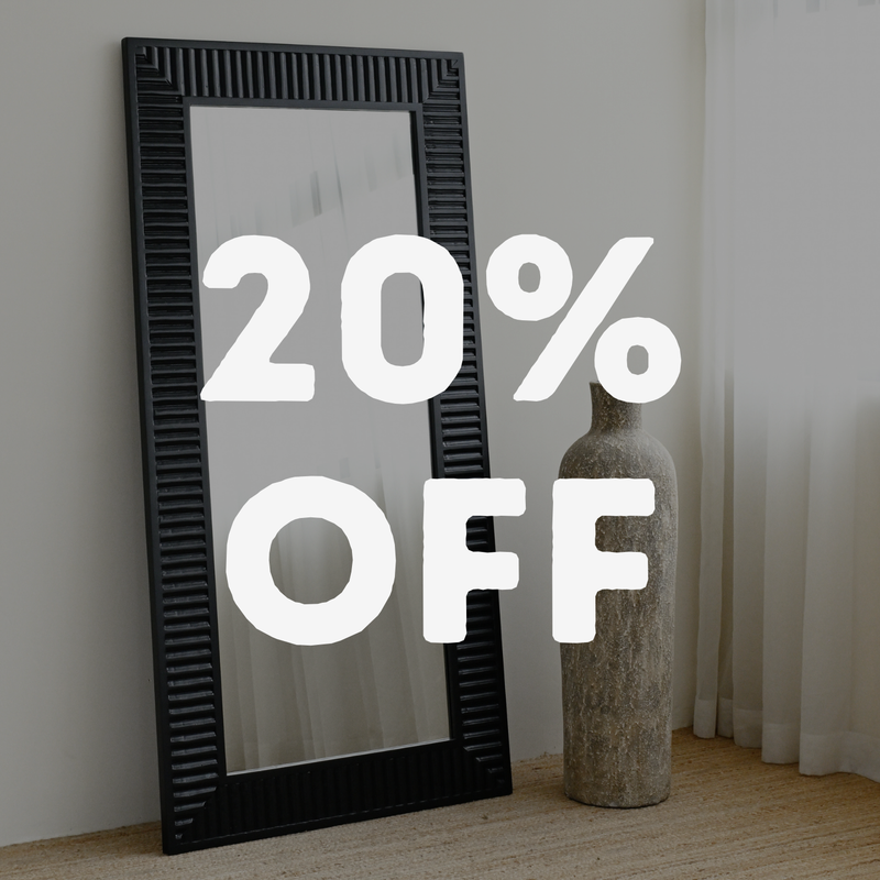 20% off - Lighting & Mirrors
