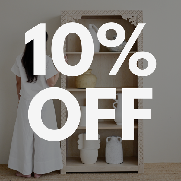 10% off Storage & Decor