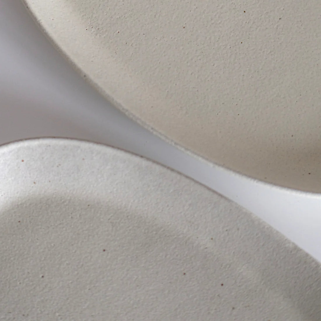Almond White Long Oval Plate