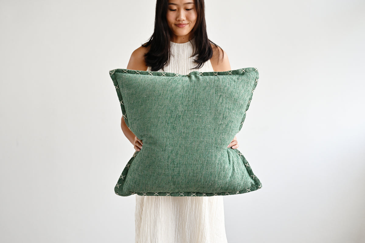 Anaisha Green Cushion Cover - 55cm x 55cm
