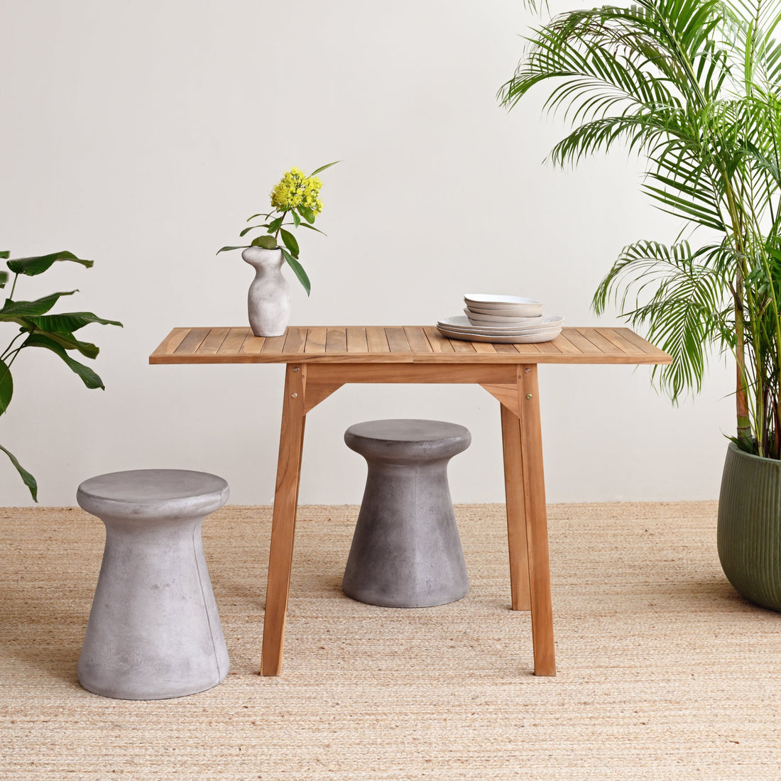 Balige Extendable Teak Dining Table 9