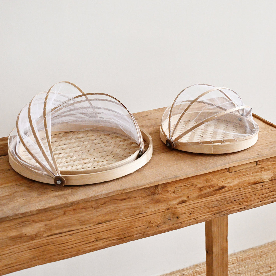 Bamboo Round Food Cover