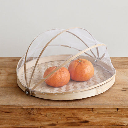 Bamboo Round Food Cover 1