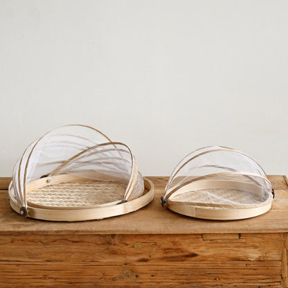 Bamboo Round Food Cover 2