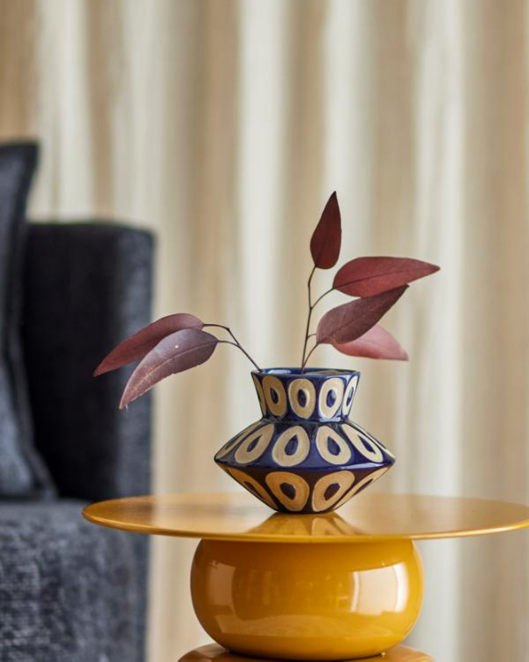 Bashir Vase - Blue