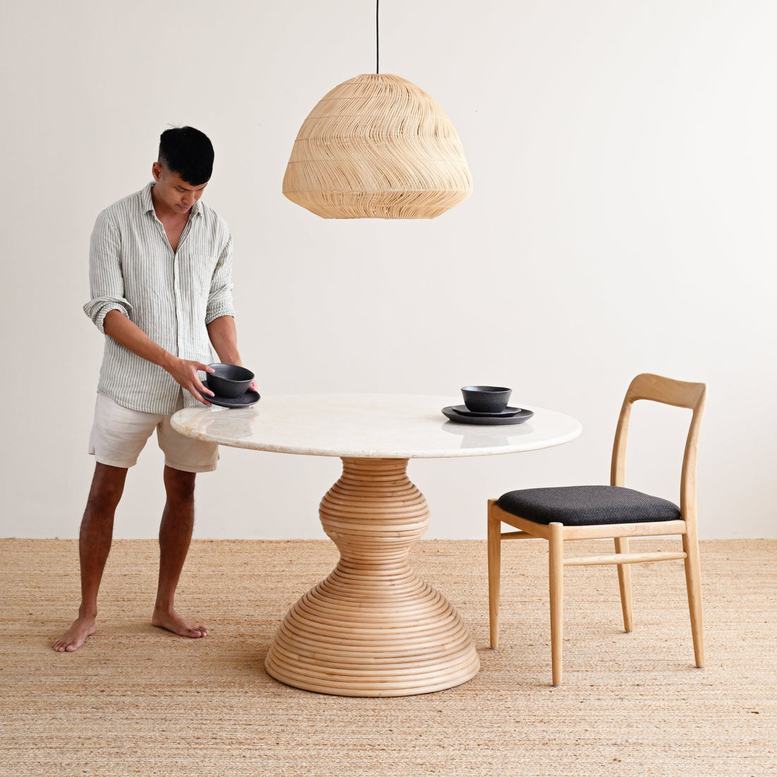 Bella Rattan Pendant Lamp 6