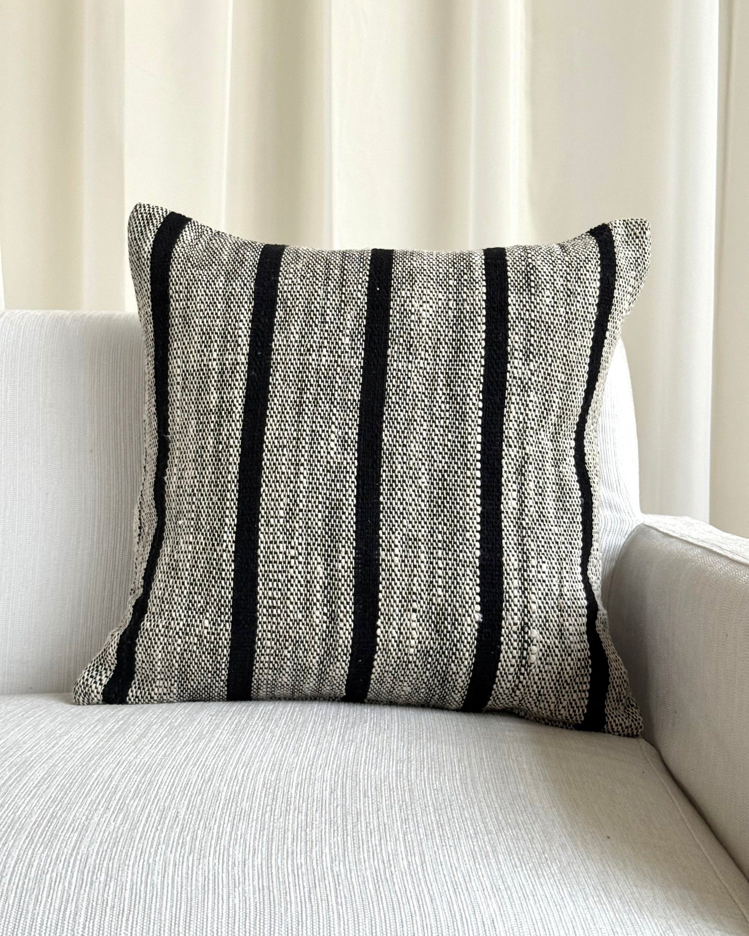 Black Azana Cushion Cover - 45cm x 45cm