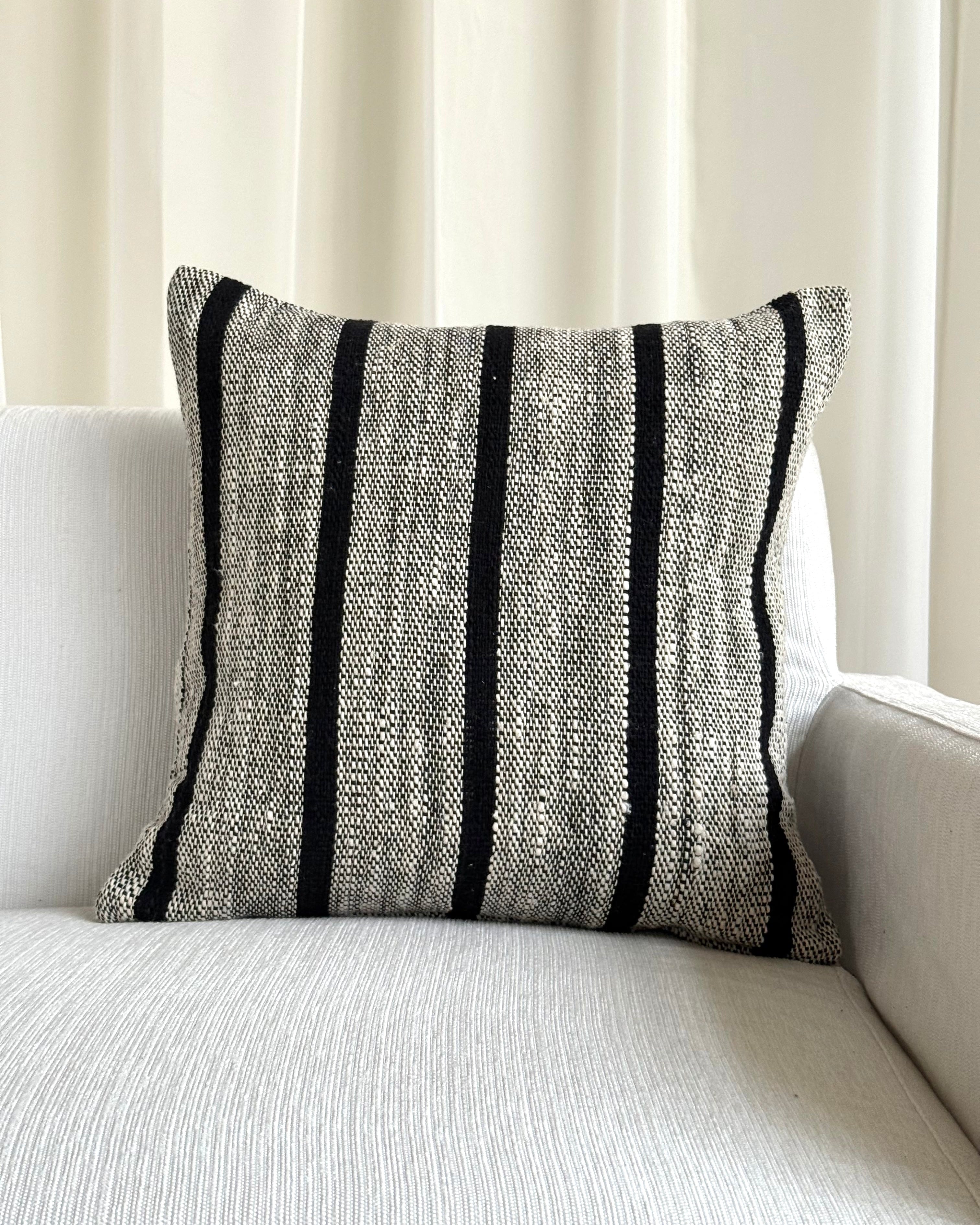 Black Azana Cushion Cover - 45cm x 45cm