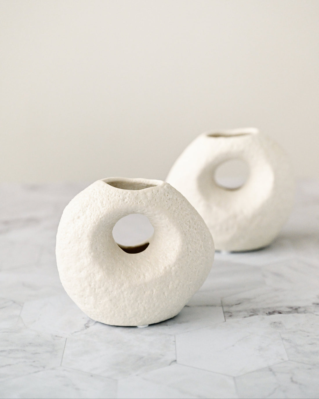 Caia Vase - White