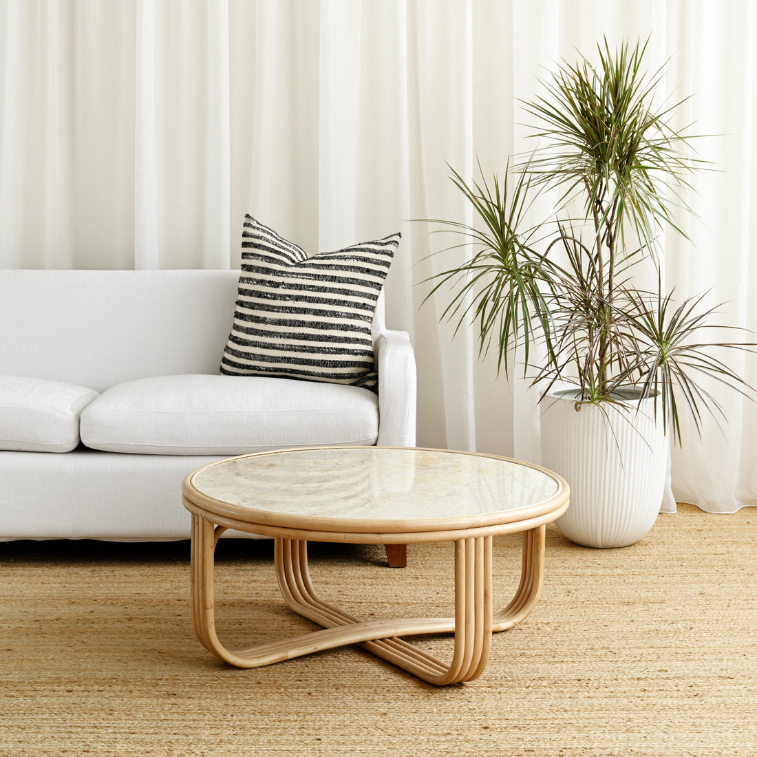 Cali Rattan Coffee Table