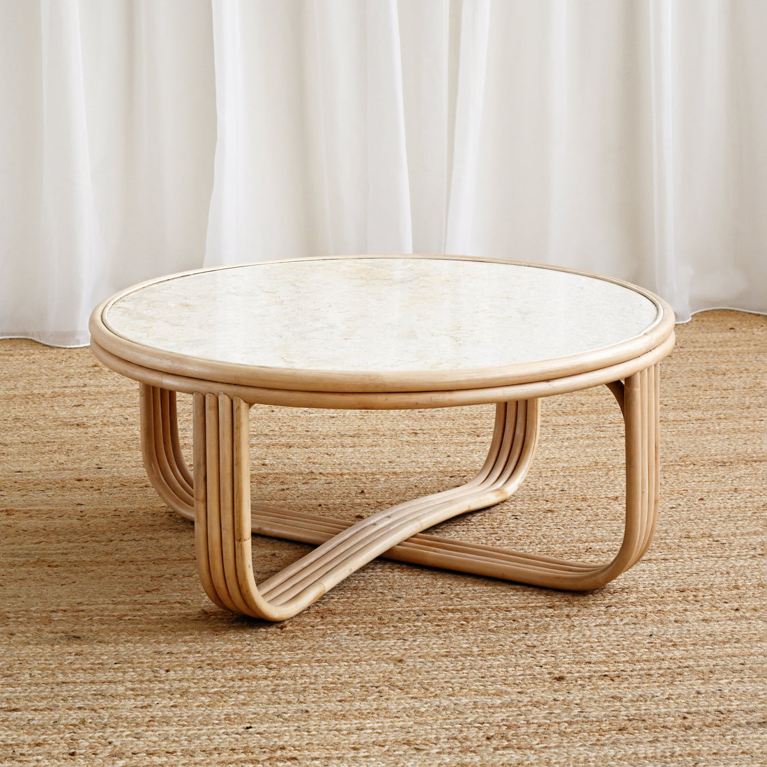 Cali Rattan Coffee Table 1
