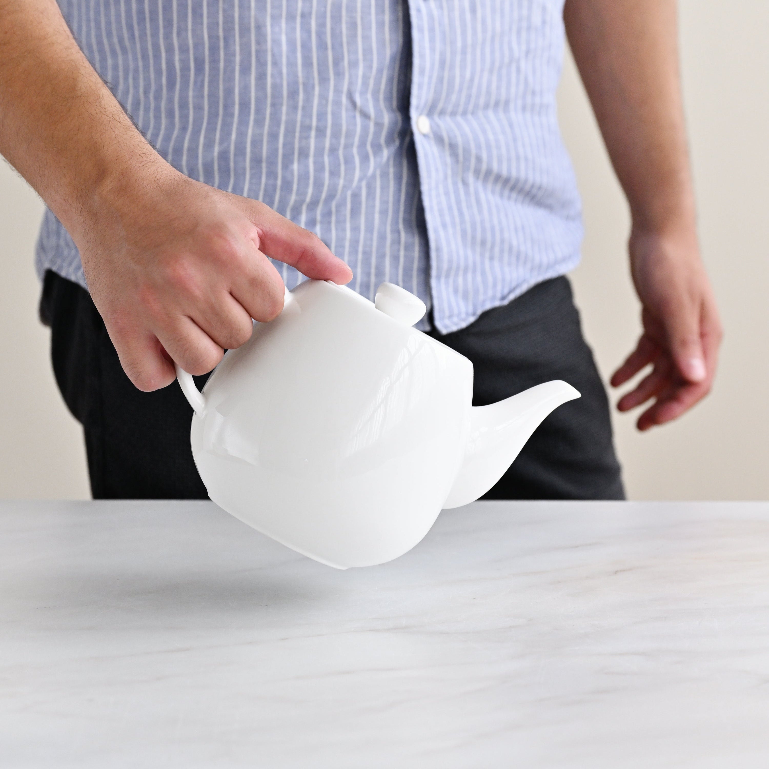 Canvas Tea Pot