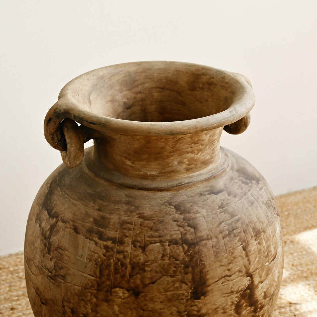 Carved Terracotta Vase 1