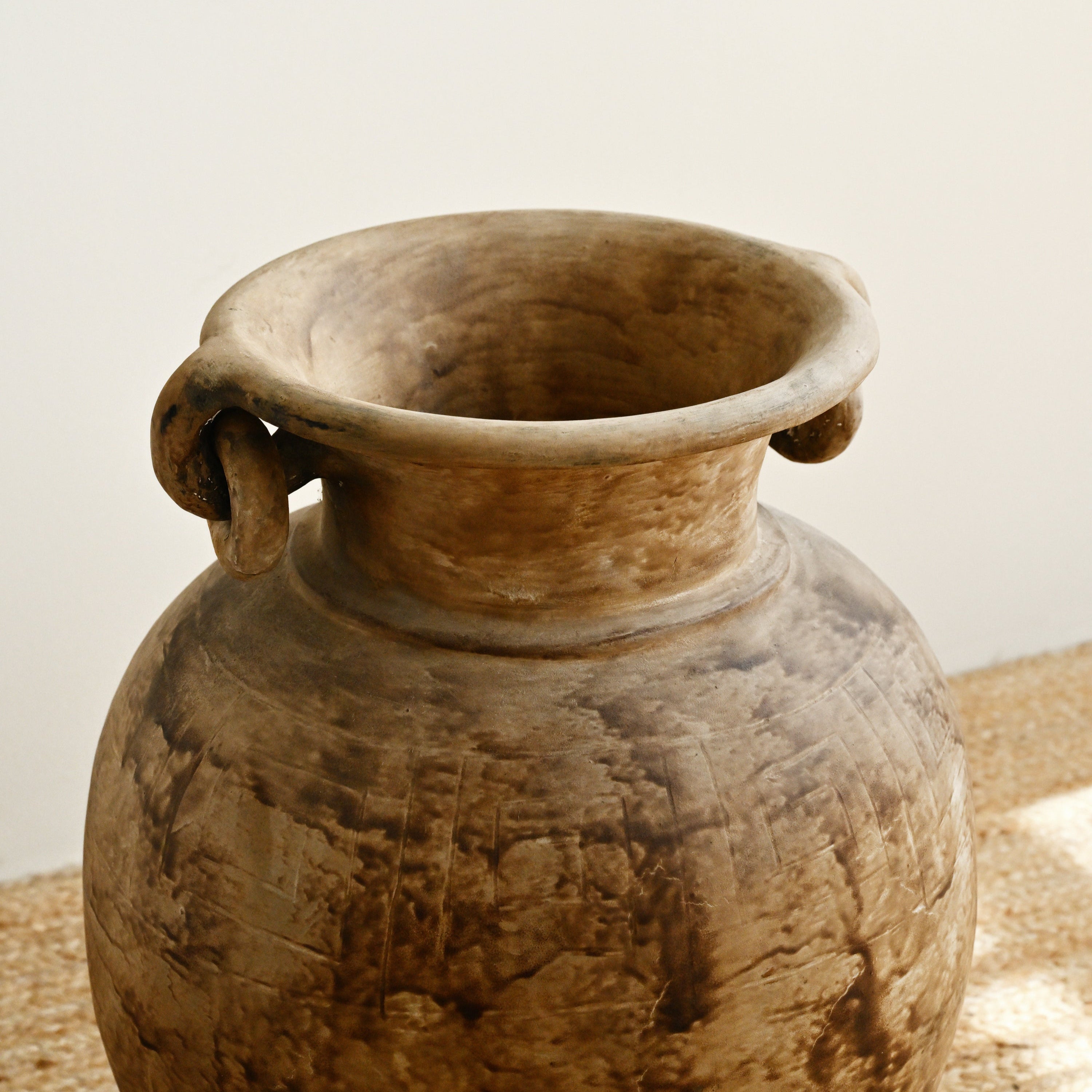Carved Terracotta Vase 1