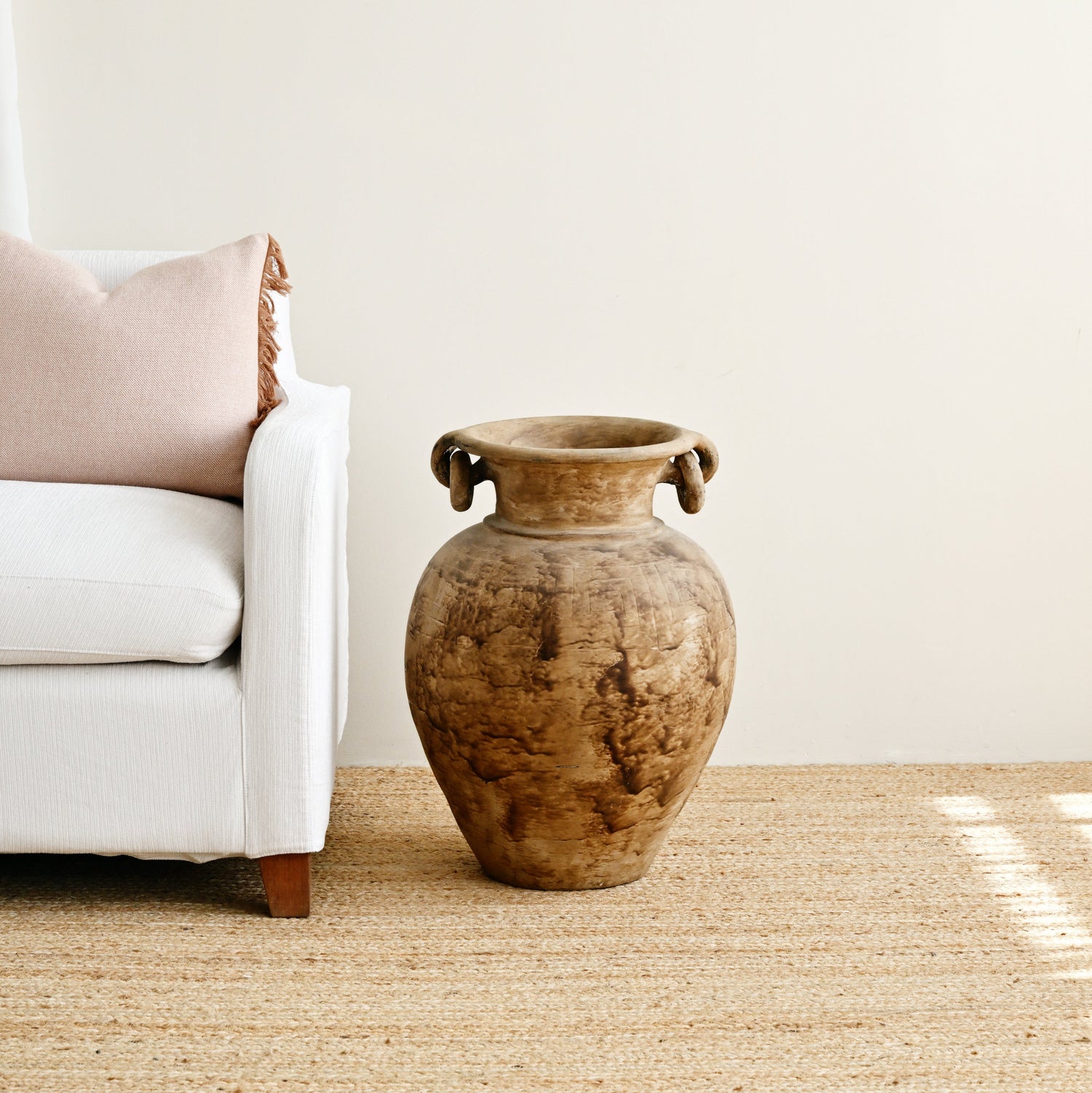 Carved Terracotta Vase 2