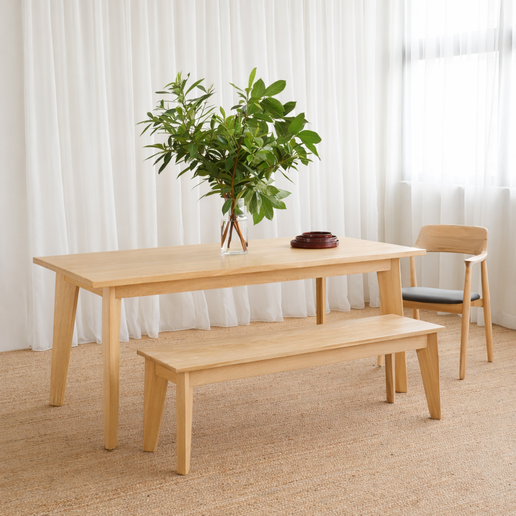 Gili Dining Table Light Natural - 180cm