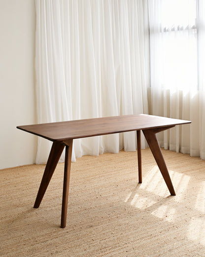 Solid Teak Dining Table 