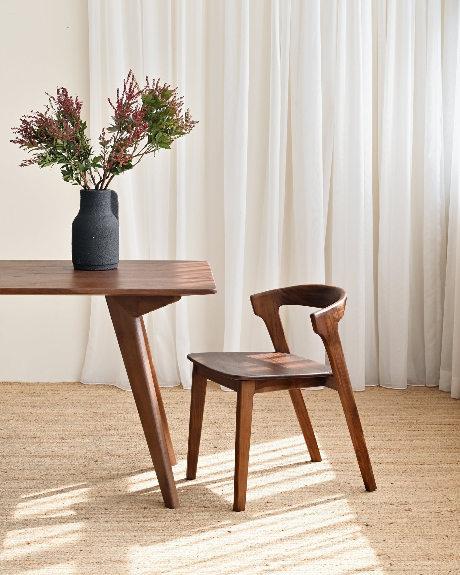 Citra Natural Teak Dining Table
