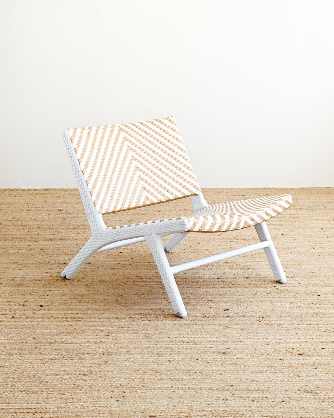 Claudia Outdoor Lounge Chair - Natural White