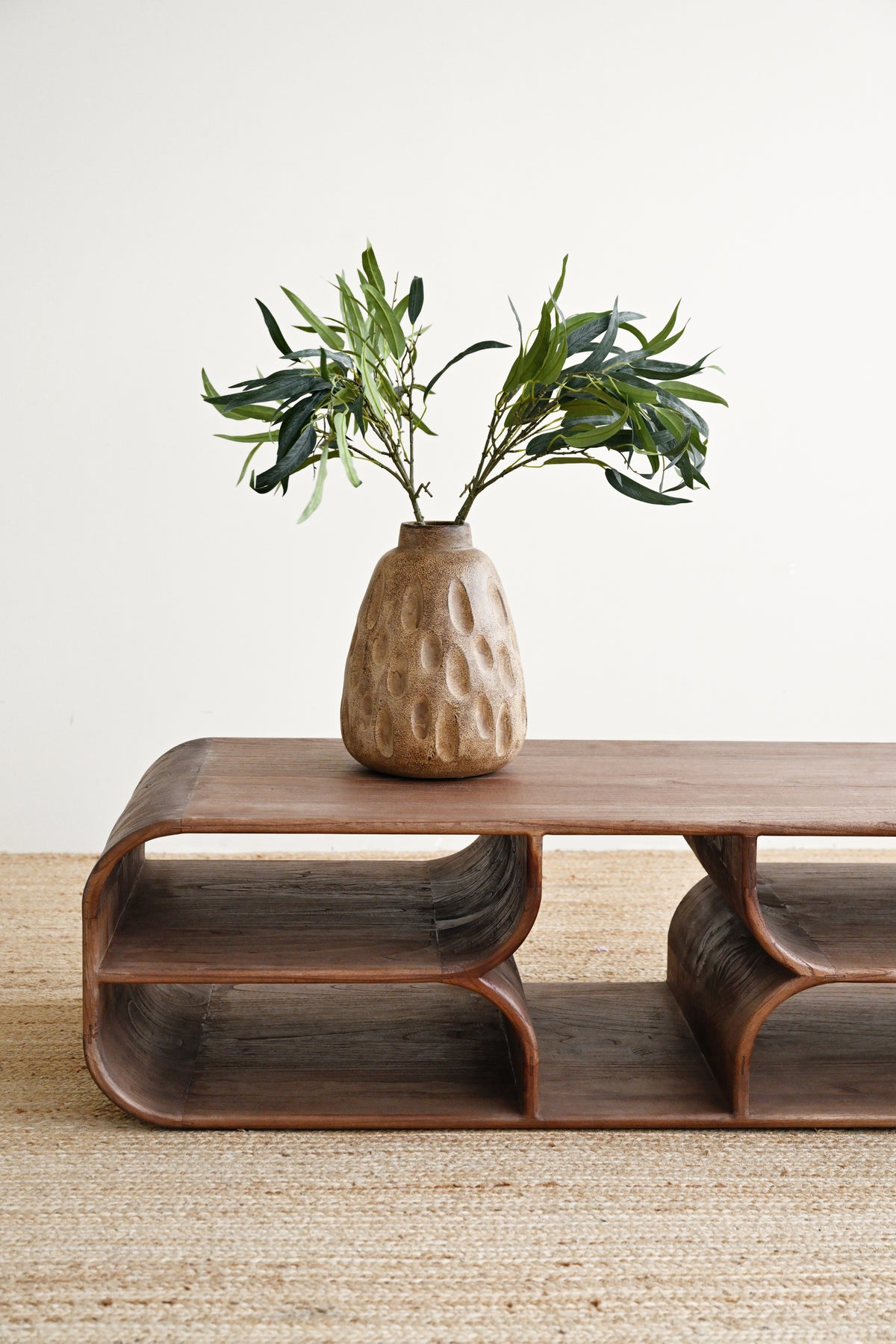 Conical Carved Vase