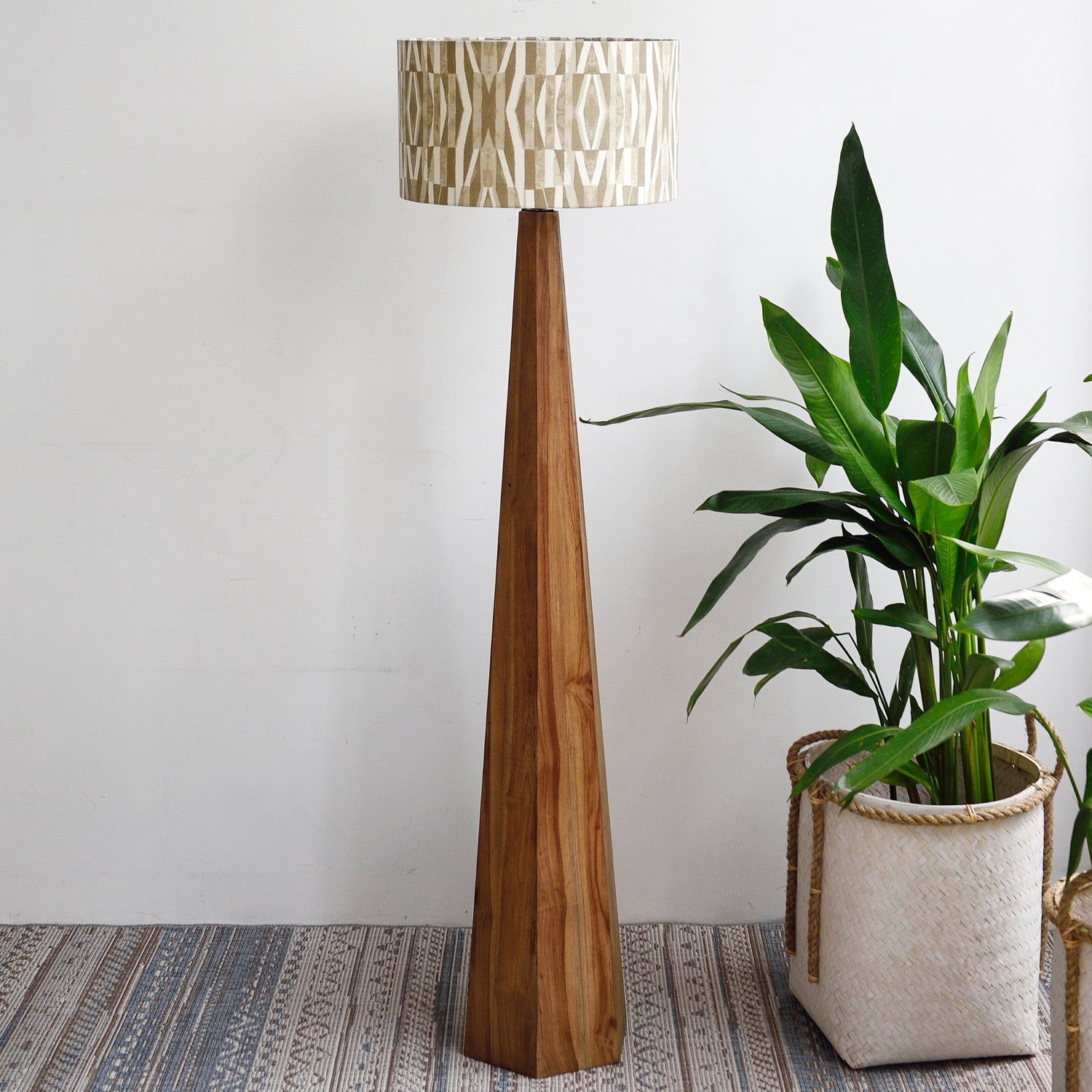 Tribal Taupe Lampshade