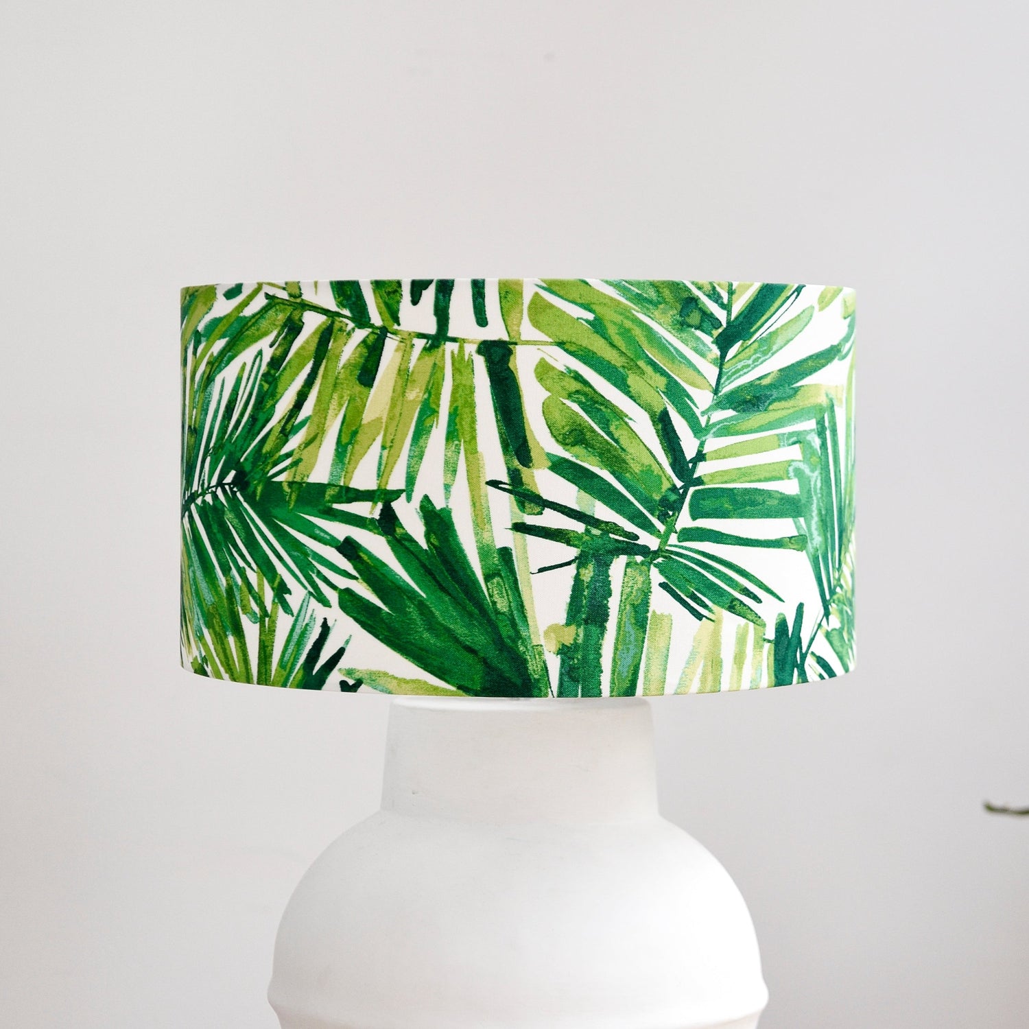 Bamboo Palm Lampshade