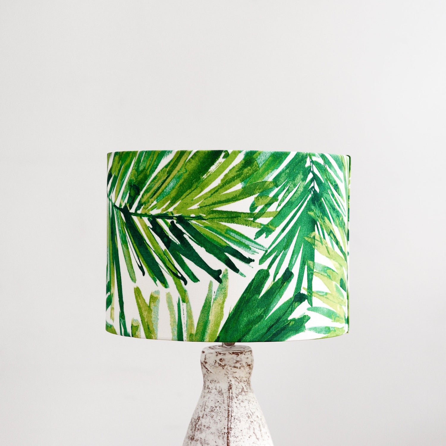 Bamboo Palm Lampshade