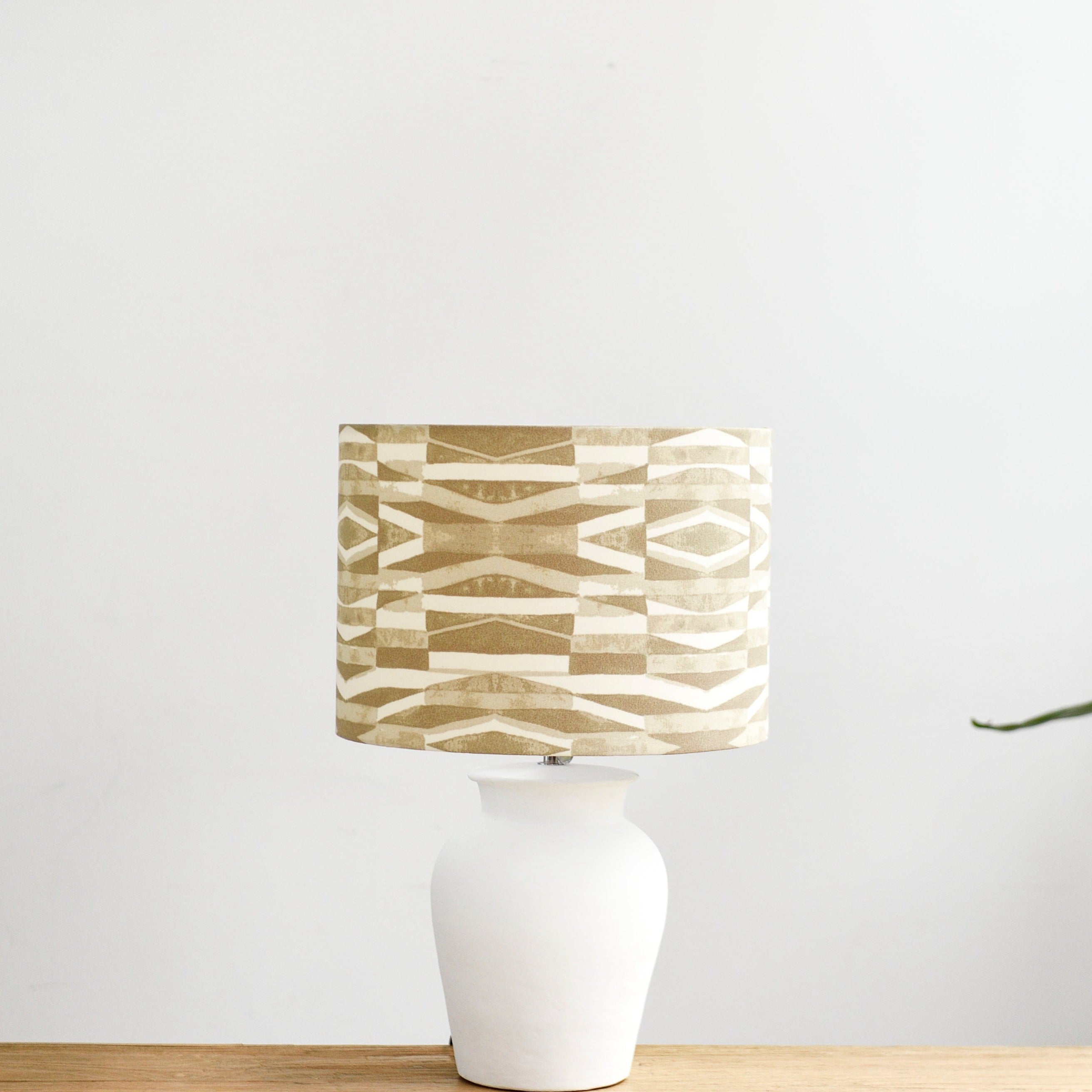 Tribal Taupe Lampshade