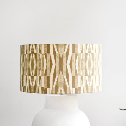 Tribal Taupe Lampshade