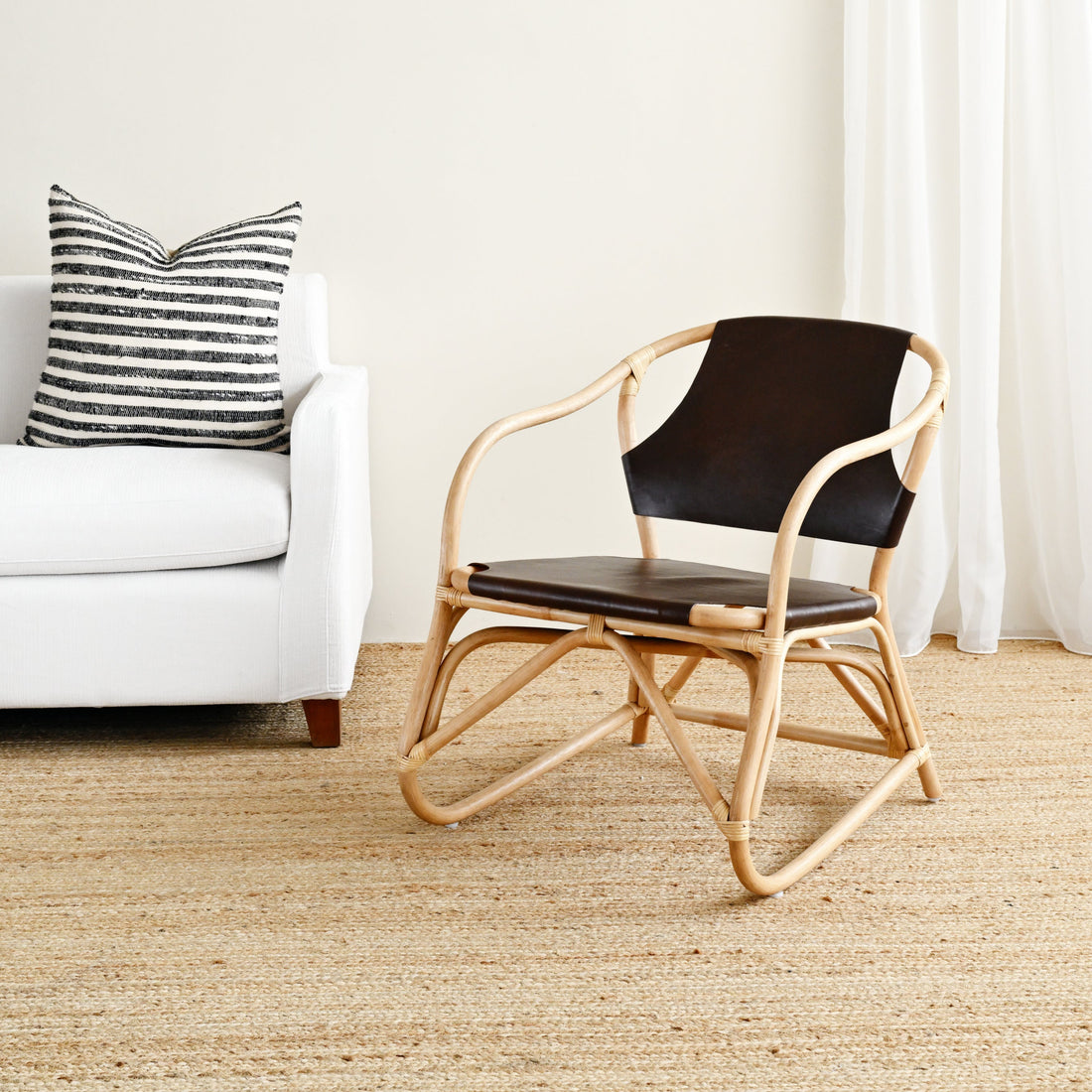 Cordoba Leather Lounge Chair 1