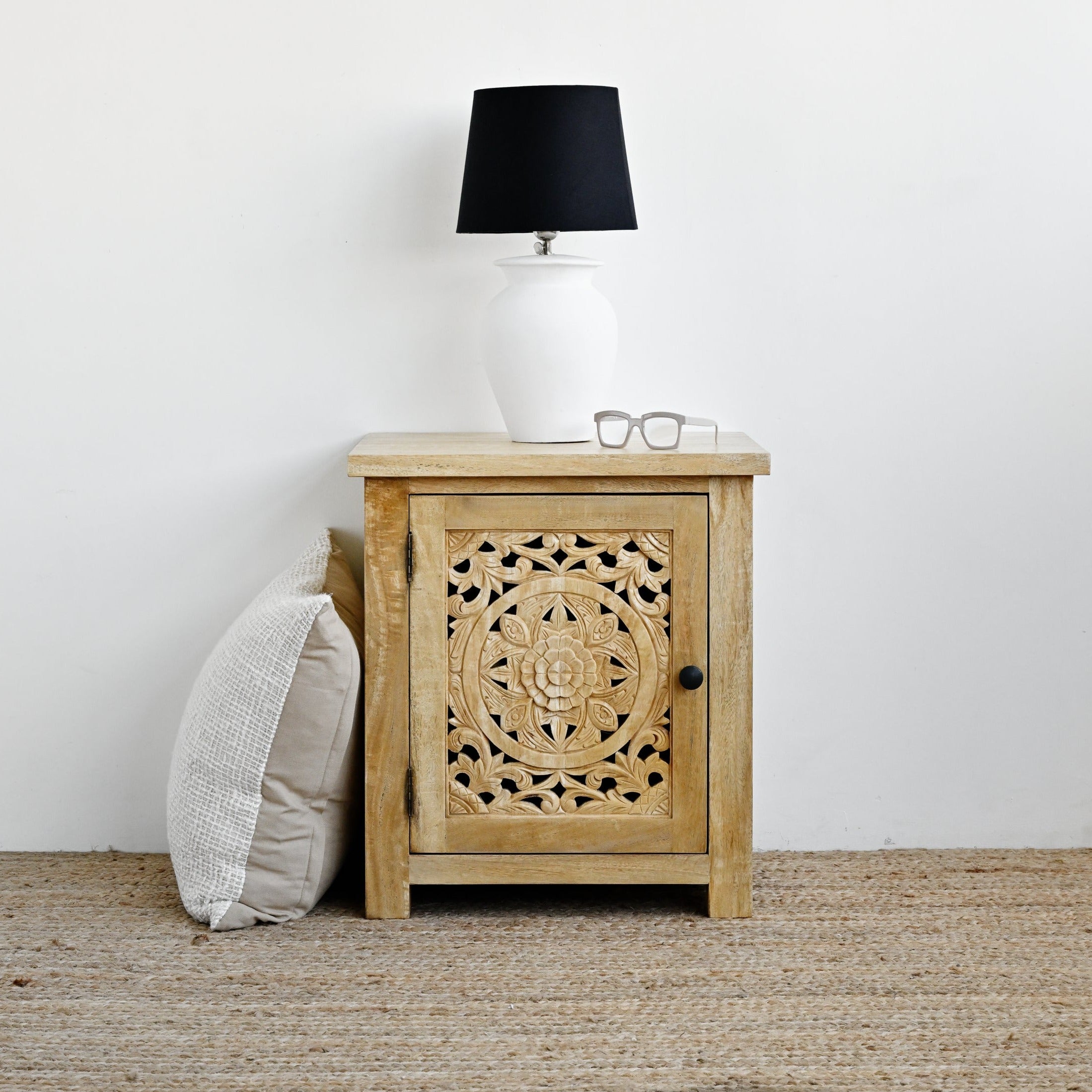 Kuno Bedside Table - Natural