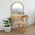 Junior Rattan Dressing Table with Stool