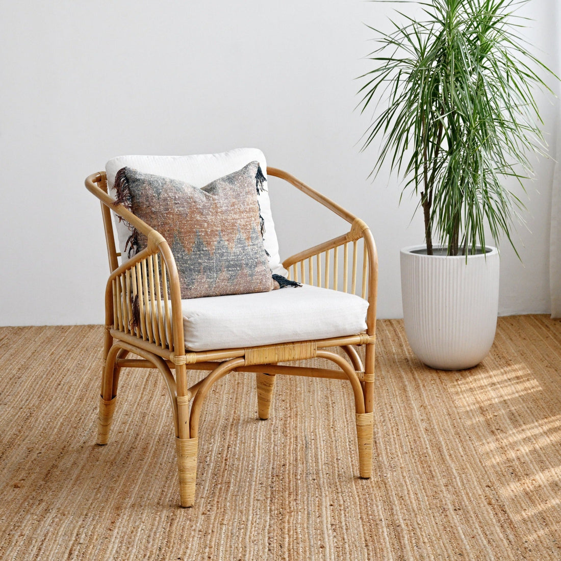 Insel Rattan Arm Chair - Natural