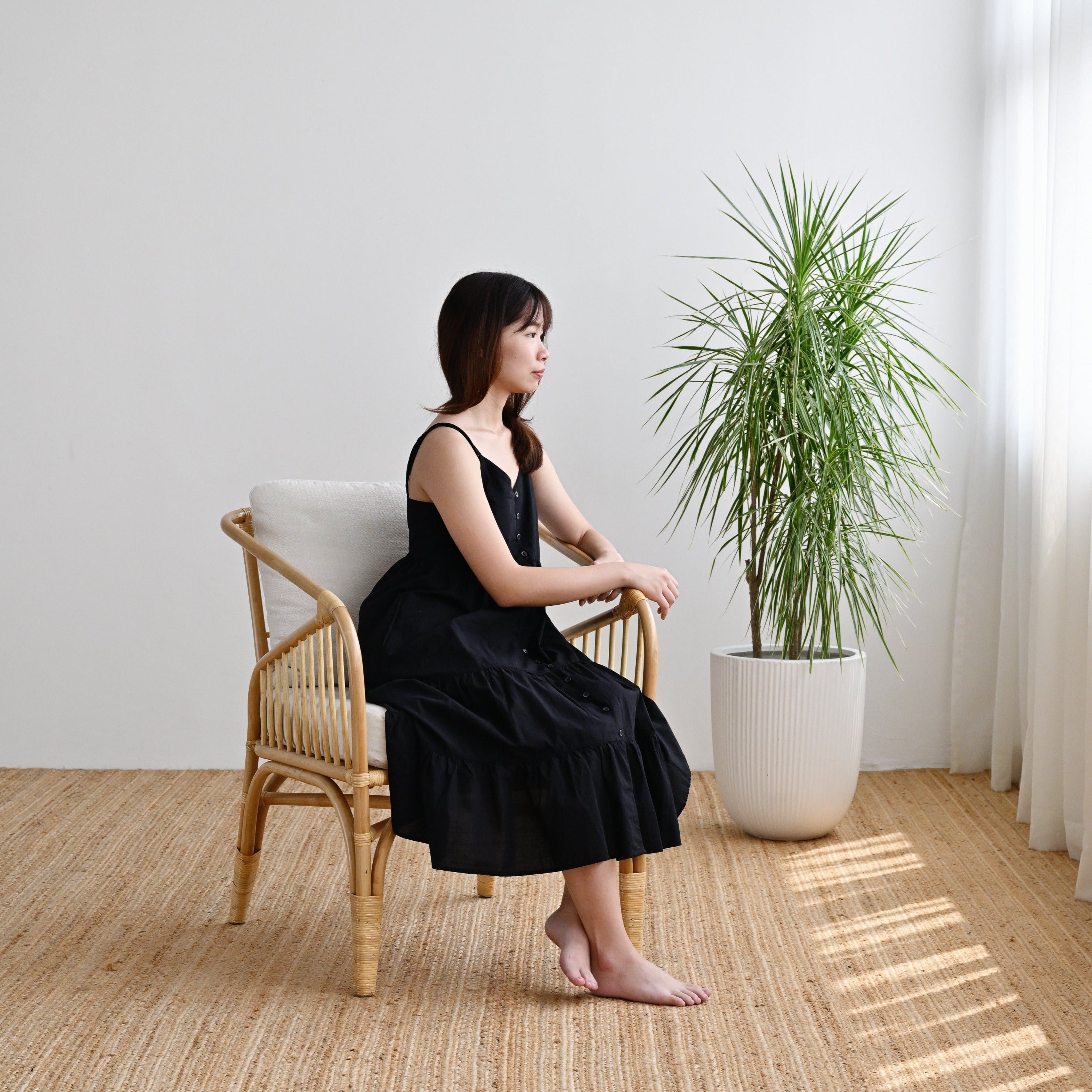 Insel Rattan Arm Chair - Natural