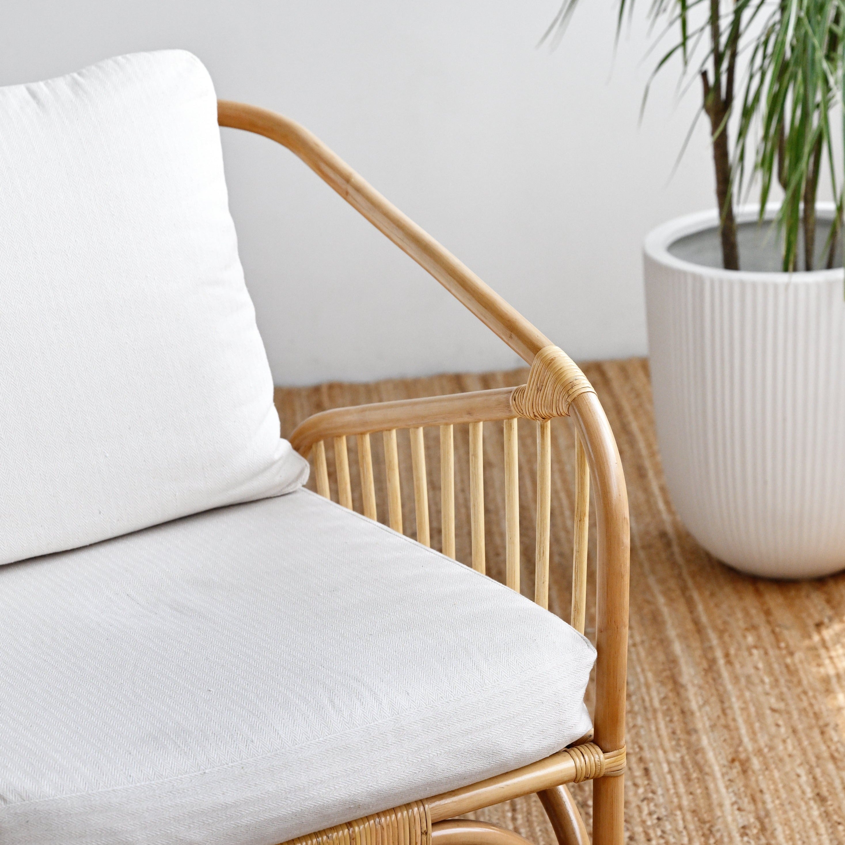 Insel Rattan Arm Chair - Natural