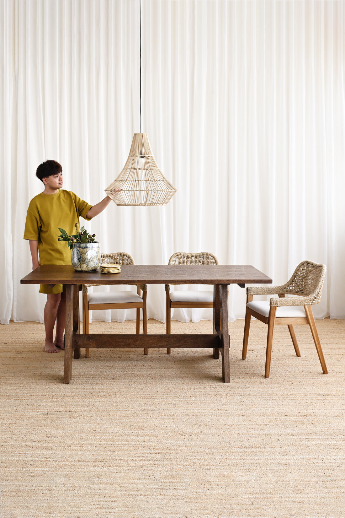 Westport Dining Table - Cinnamon