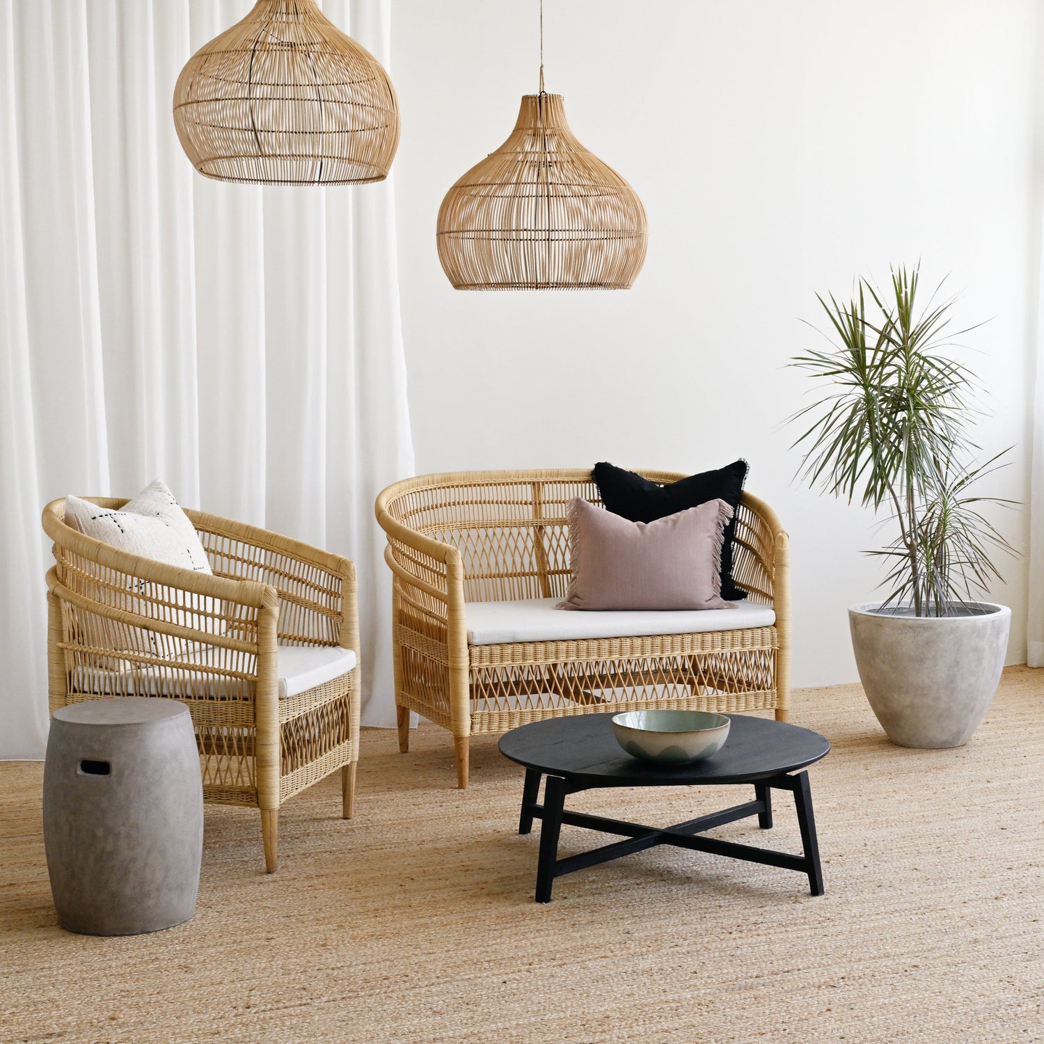 Malawi Sofa - Natural