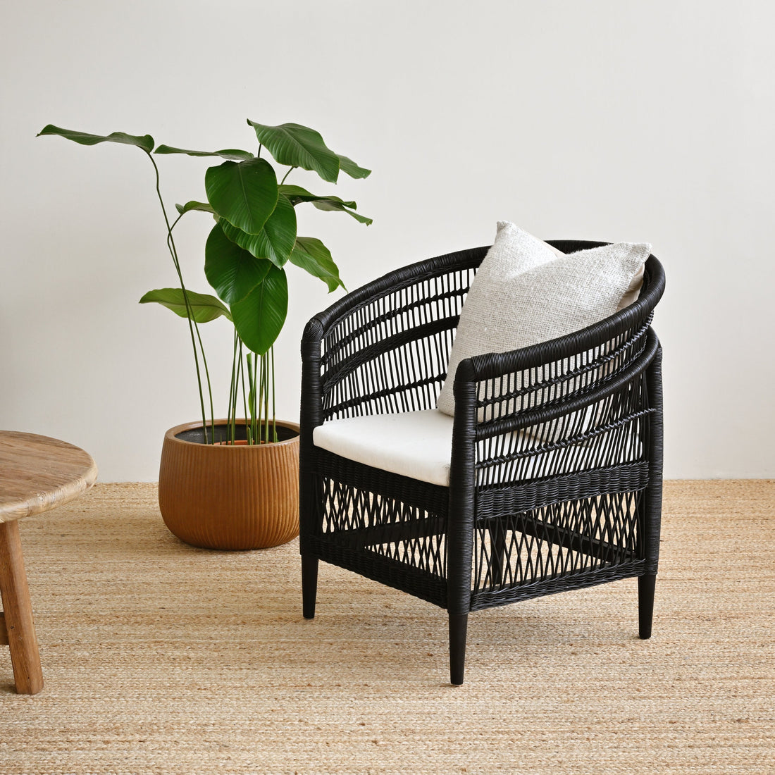 Malawi Arm Chair - Black