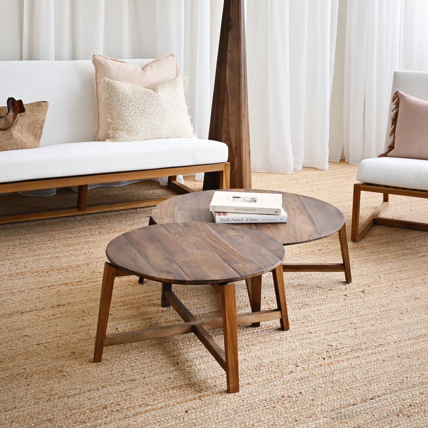 Milou Teak Coffee Table - Natural