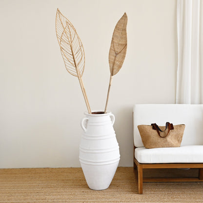 White Kuta Vase